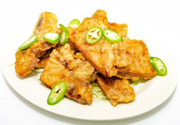 Deep-Fried Pork Chop in Spicy Rock Salt(Dimsum) 椒鹽炸豬排